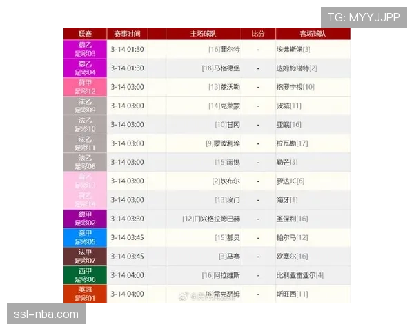 德甲联赛实施夏令时调整，多数比赛开球时间改为北京时间21-30